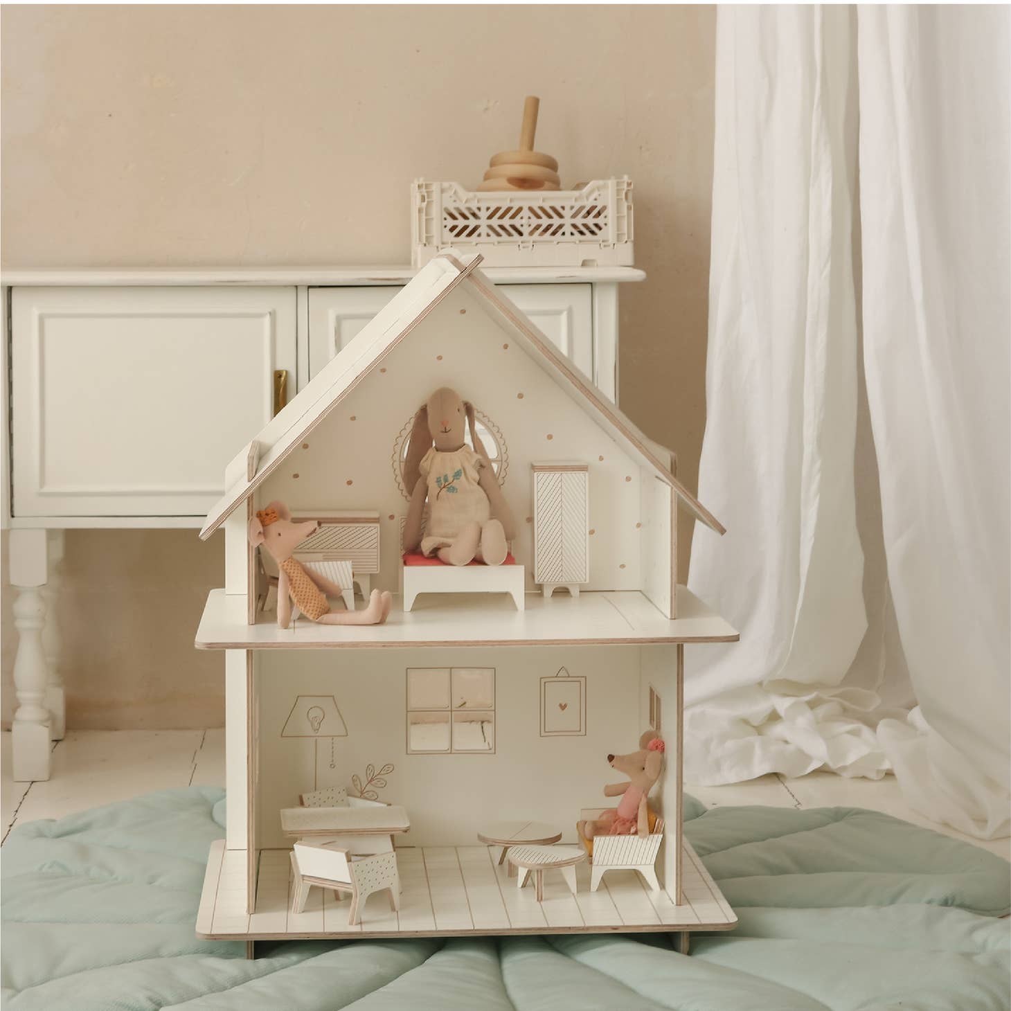 Wooden Furniture for Dollhouse