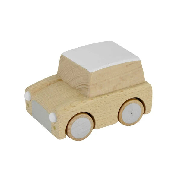 Next   kuruma - Classic Wooden Wind Up Car- Natural