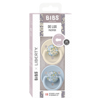 Charger l'image dans la galerie, Liberty X BIBS Pacifier De Lux Silicone 2 PK- Eloise Baby Blue Mix ONE SIZE
