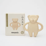 Charger l'image dans la galerie, Moonie Bear Natural Rubber Teether - Sand
