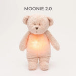 Charger l'image dans la galerie, Moonie Organic Humming Bear With Lamp - Rose
