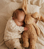 Load image into Gallery viewer, Moonie Organic Humming Bunny With Lamp - Cappuccino
