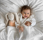 Load image into Gallery viewer, Moonie Organic Humming Bunny With Lamp - Sand
