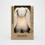 Load image into Gallery viewer, Moonie Organic Humming Bunny With Lamp - Sand
