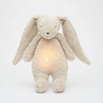 Load image into Gallery viewer, Moonie Organic Humming Bunny With Lamp - Sand
