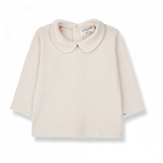 Load image into Gallery viewer, Ribbed Collar Top- Blush
