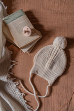 Load image into Gallery viewer, Knit Pompom Beanie
