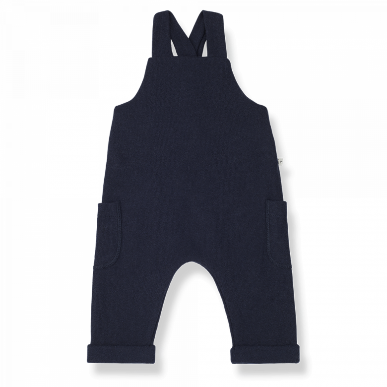Recycled Soft Fleeced Overall- Navy