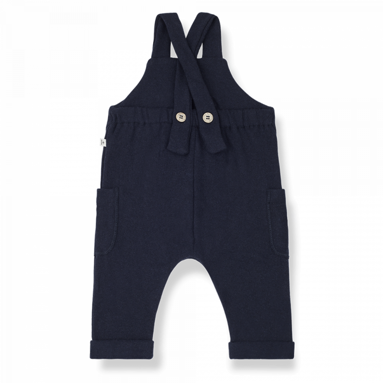 Recycled Soft Fleeced Overall- Navy