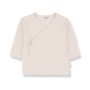 ELODIE Long Sleeve Shirt- Nude