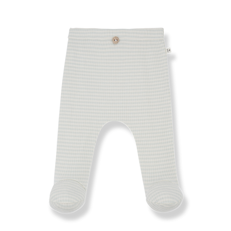 ROS Footed Leggings- Pale Aqua