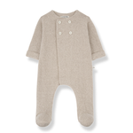 Load image into Gallery viewer, BAPTISTE Footed Jumpsuit- Beige
