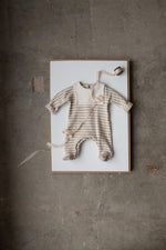Load image into Gallery viewer, MAEL Footed Jumpsuit- Beige

