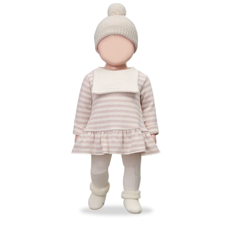 CLAUDETTE Dress- Nude