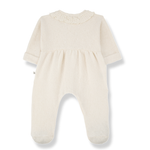 Load image into Gallery viewer, HELEN Footed Jumpsuit- Ecru
