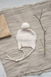 DAN Beanie- Ecru