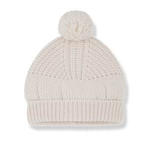 ERNA Beanie- Ecru