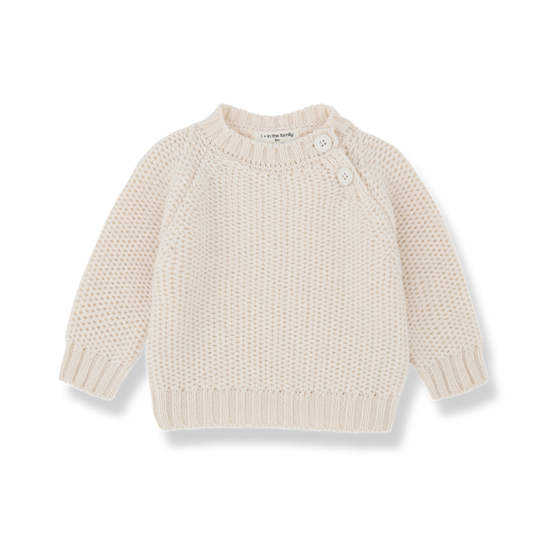 JONAS Sweater- Ecru