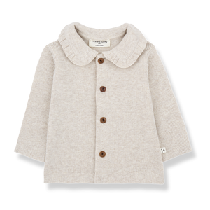 GISELA Collar Blouse- Rice