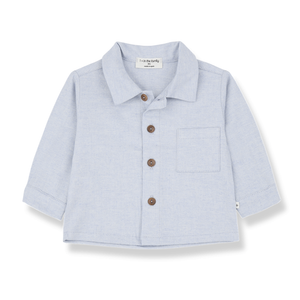 VIKTOR Button Down Shirt- Blue