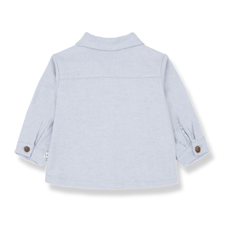 VIKTOR Button Down Shirt- Blue