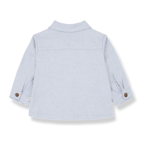 VIKTOR Button Down Shirt- Blue