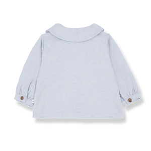NADIA Collar Blouse- Blue