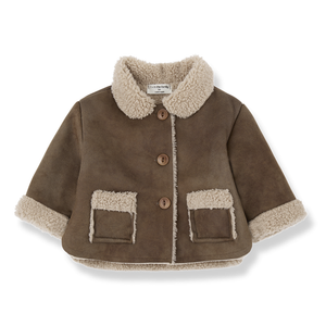 FILIPPA Collar Jacket- Brown
