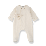 Load image into Gallery viewer, HAVRE Footed Jumpsuit- Ecru

