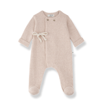 Load image into Gallery viewer, HAVRE Footed Jumpsuit- Nude
