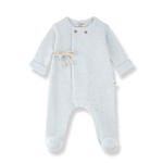 Load image into Gallery viewer, HAVRE Footed Jumpsuit- Ciel
