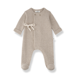 Load image into Gallery viewer, HAVRE Footed Jumpsuit- Beige
