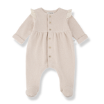 Load image into Gallery viewer, ORLEANS Footed Jumpsuit- Nude
