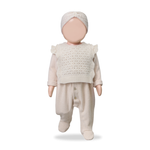 Load image into Gallery viewer, ORLEANS Footed Jumpsuit- Nude
