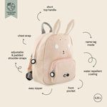 Charger l&#39;image dans la galerie, Trixie Backpack Small - Mrs. Rabbit
