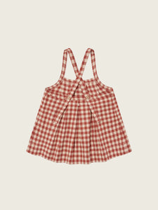 Paprika Gingham Tribe Skirt