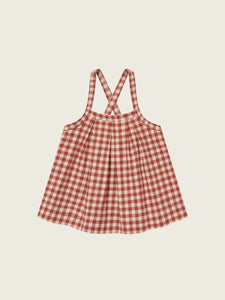 Paprika Gingham Tribe Skirt