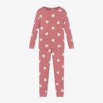 Load image into Gallery viewer, Fiited Cotton Pyjama- Hearts
