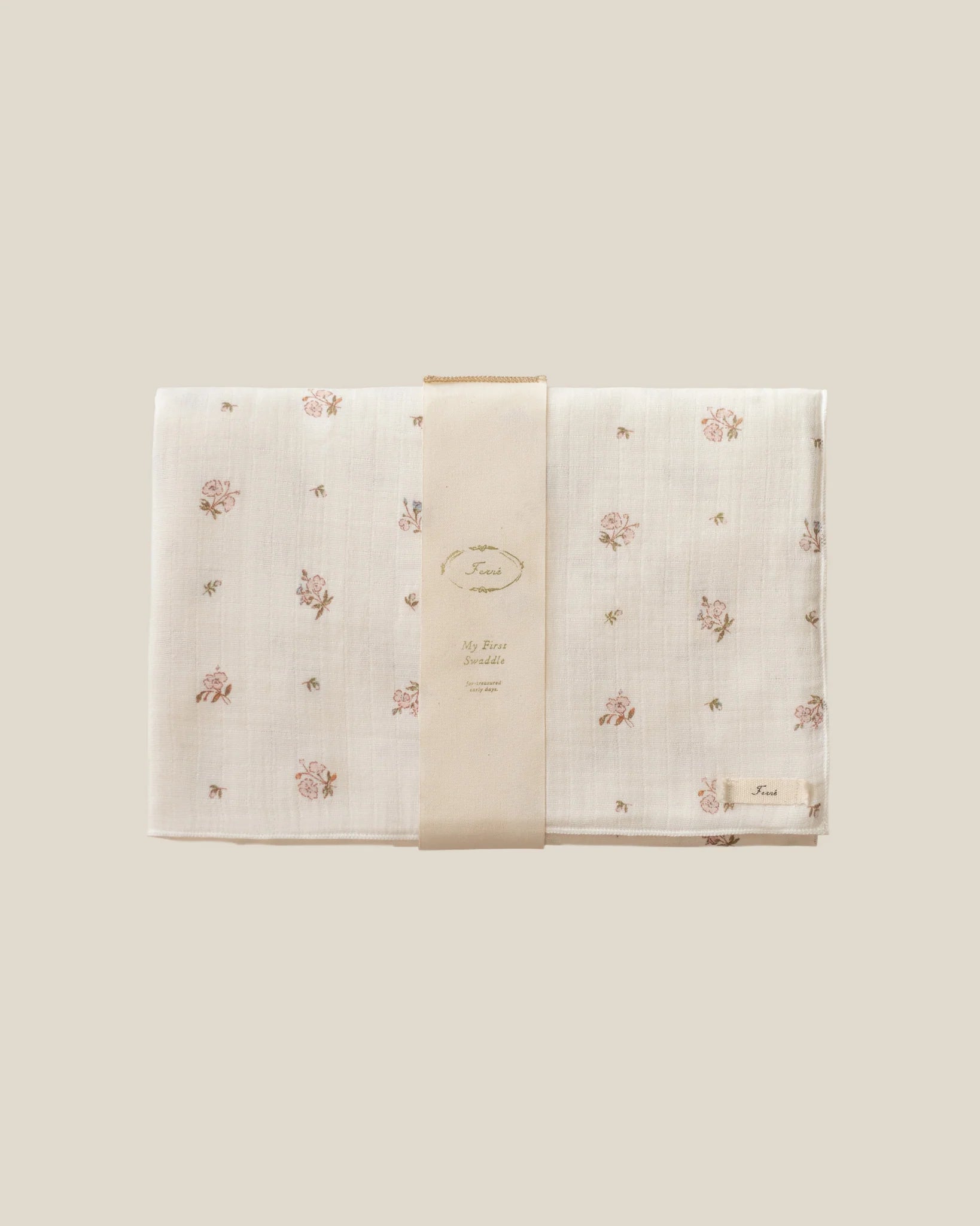 Swaddle-Poppy floral