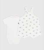 Charger l'image dans la galerie, Petit Bateau overalls/bodysuit set
