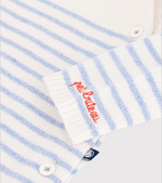 Charger l'image dans la galerie, Striped wool and cotton knit baby romper
