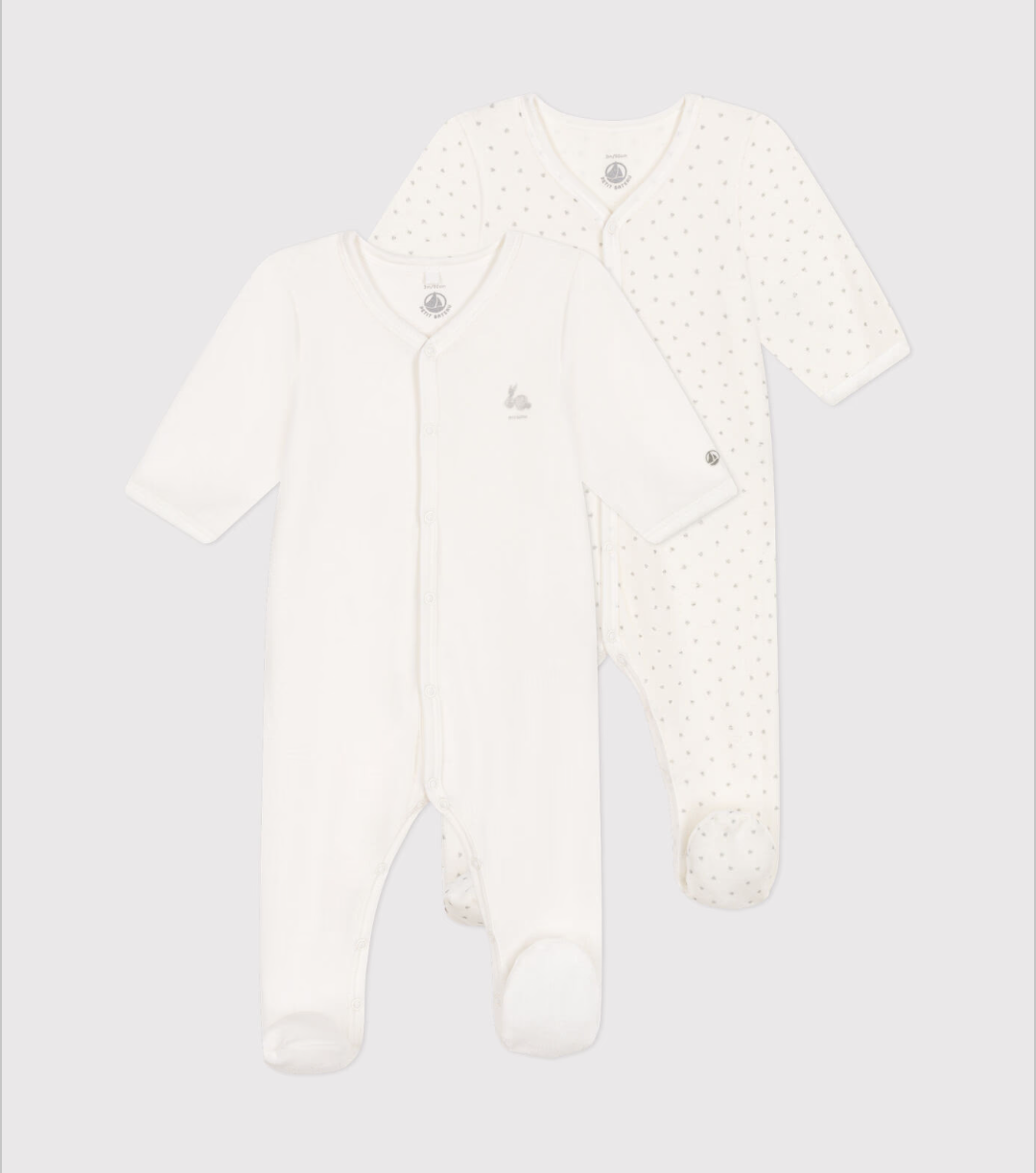Pack of 2 Baby Velvet Sleepers