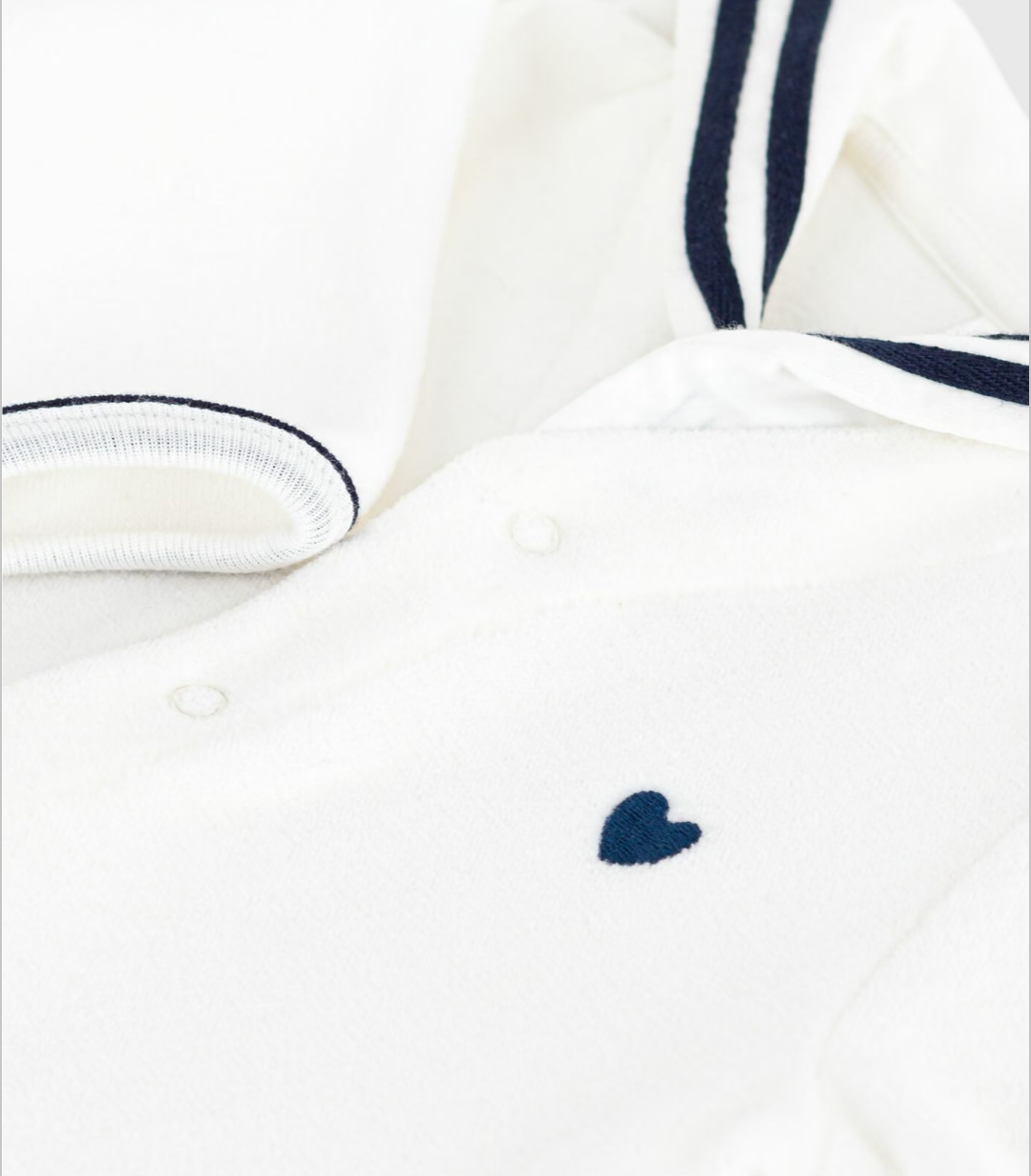 Velvet Sleeper- Peacoat Collar