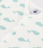Charger l'image dans la galerie, Petit Bateau Short Cotton Jumpsuit- Whale Print
