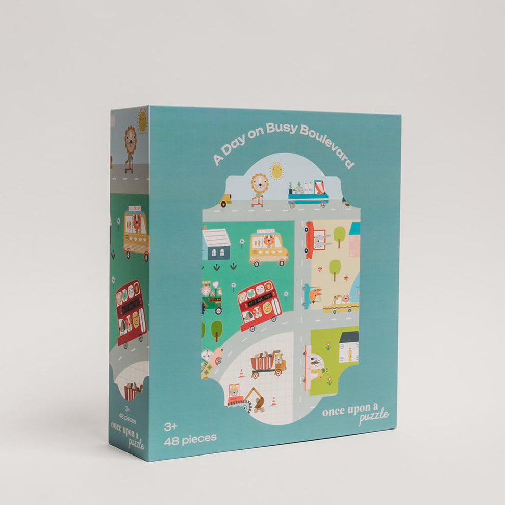 A Day on Busy Boulevard- 48 Piece