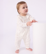 Charger l'image dans la galerie, Petit Bateau Footless Floral Pyjamas with collar
