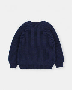 Soft Knit Jumper- Navy