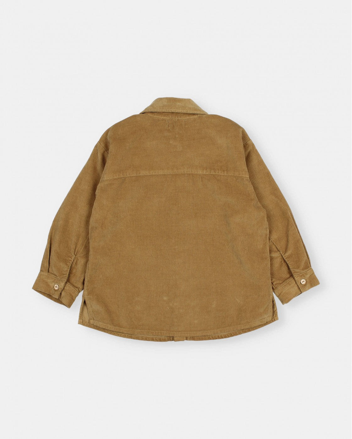 Soft Velour Shirt- Ocre