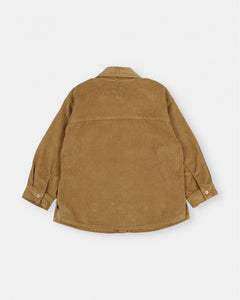 Soft Velour Shirt- Ocre