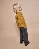 Load image into Gallery viewer, Soft Velour Shirt- Ocre
